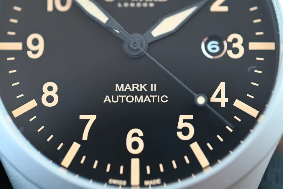 Christopher Ward Mark II Pilot miniatura