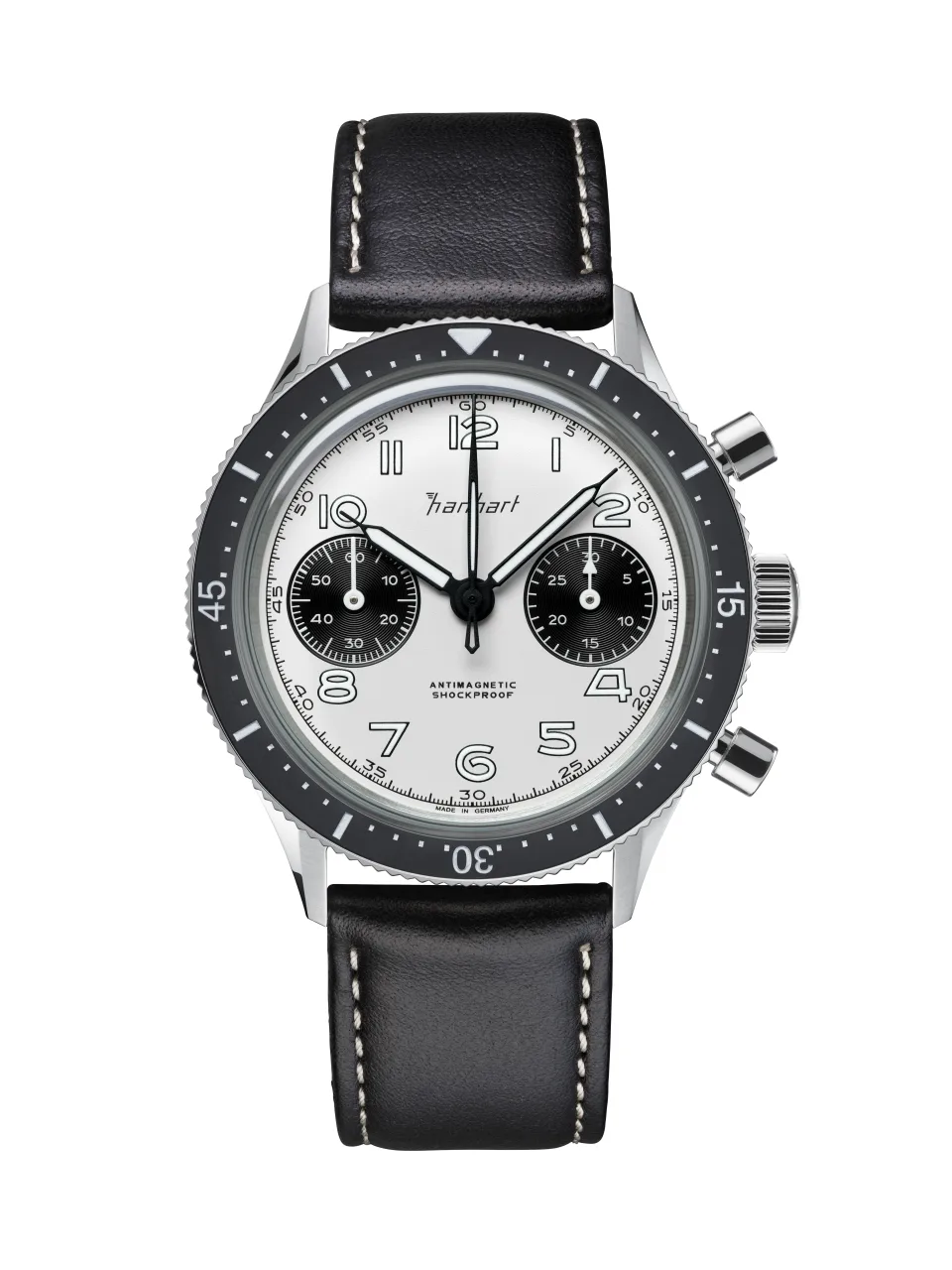 Hanhart 415 ES Panda Chronograph Automatic miniatura