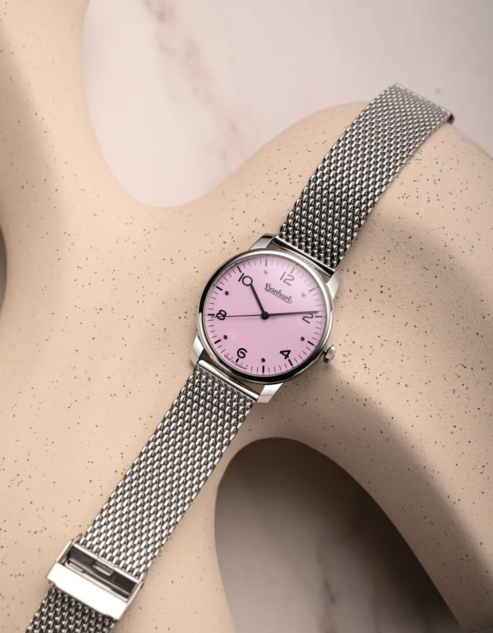 Hanhart PIONEER Silva - Rosé 38,5 mm 782.230-9428 miniatura