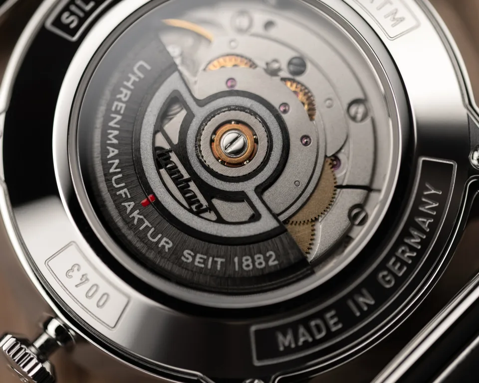 Hanhart PIONEER Silva - Rosé 38,5 mm 782.230-9428 miniatura
