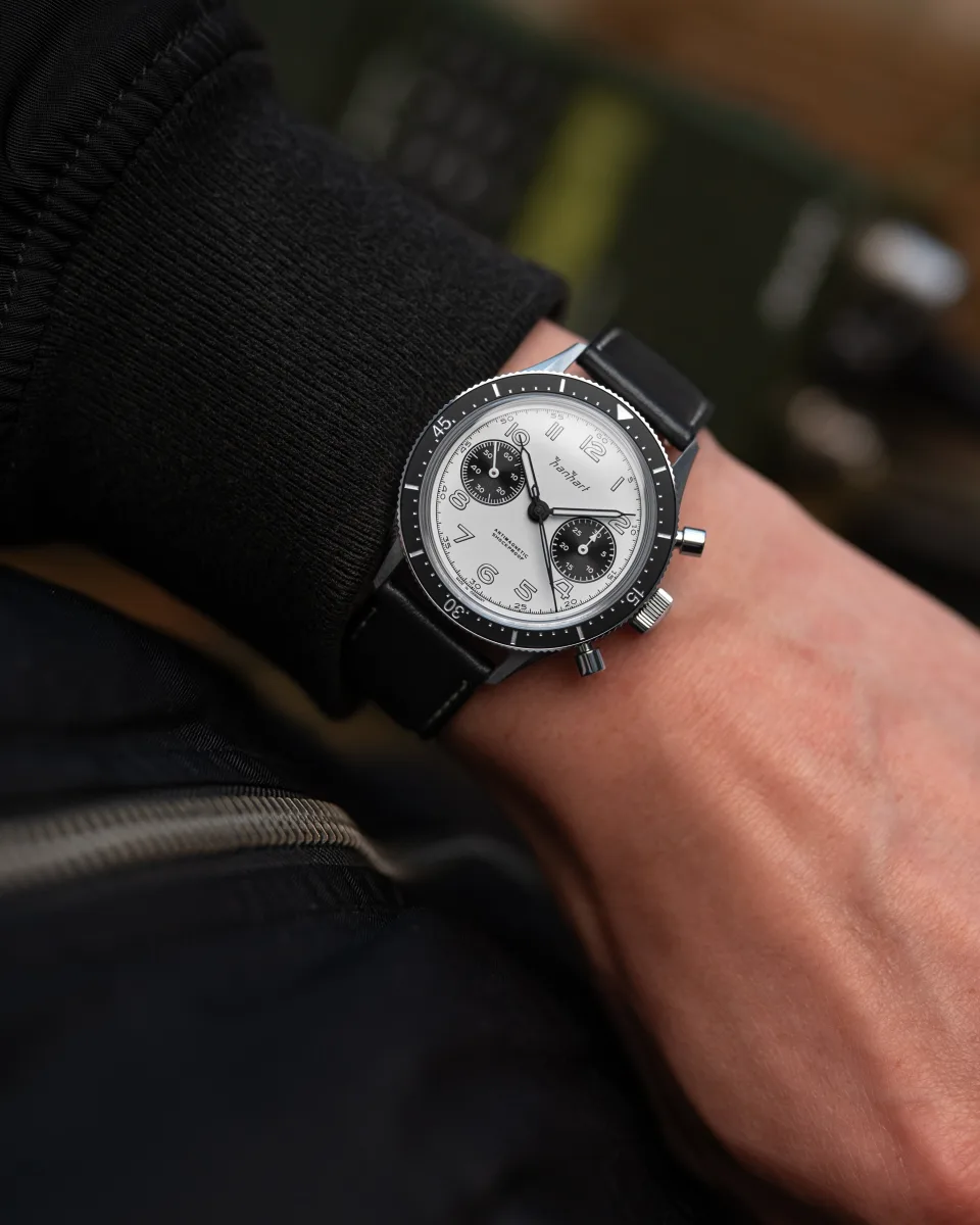 Hanhart 415 ES Panda Chronograph Automatic