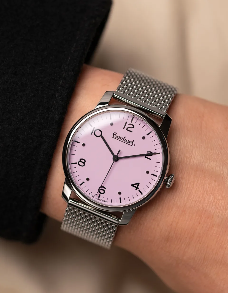 Hanhart PIONEER Silva - Rosé 38,5 mm 782.230-9428